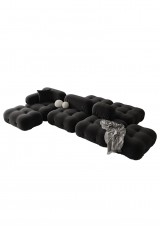 Mario Bellini Modular Sofa Replica Pink velvet 2-seater